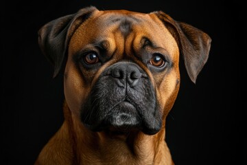 Obraz premium photo of an adorable dog against a plain backdrop