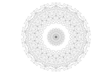 Mandala Design with Beautiful Work