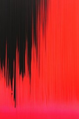 Abstract gradient art with vibrant red black tones