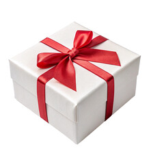 Obraz premium gift box isolated on white