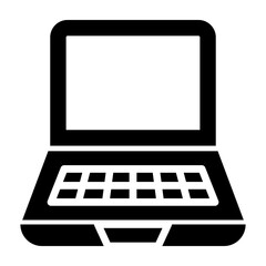 Laptop Glyph Icon