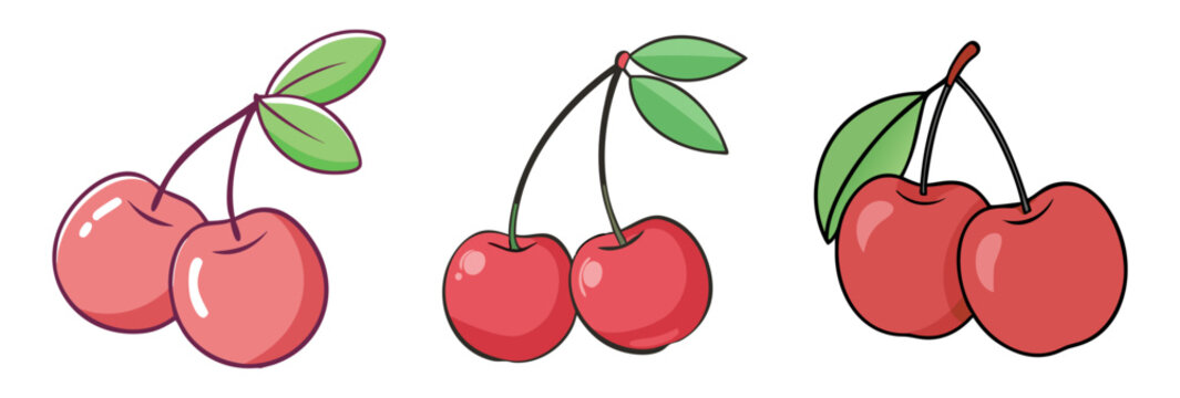 capulin cherry vector icon, fruit vector illustration - simple illustration of capulin cherry perfect for logos, and fruit-themed designs.