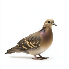 Fototapeta premium Dove isolated on white background.