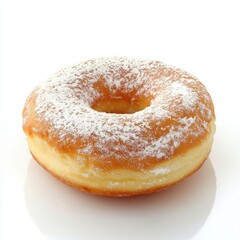 Donut isolated on white background. 