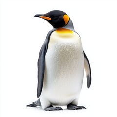 Obraz premium Penguin isolated on white background. 
