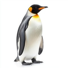 Fototapeta premium Penguin isolated on white background. 