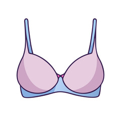 bra vector icon, clothing vector illustration - simple illustration of bra perfect for logos, and clothing-themed designs.