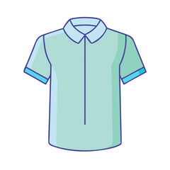 chemise vector icon, clothing vector illustration - simple illustration of chemise perfect for logos, and clothing-themed designs.