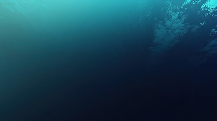 Obraz premium **A deep ocean trench gradient fading from shadowy navy blue
