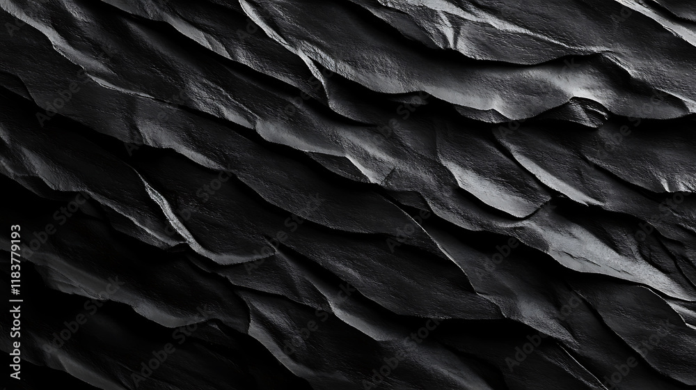 Poster textured black board background close up background with