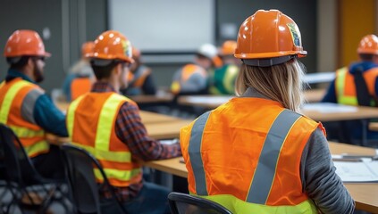 Construction Workers Training Session