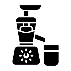 Juicer Glyph Icon Design