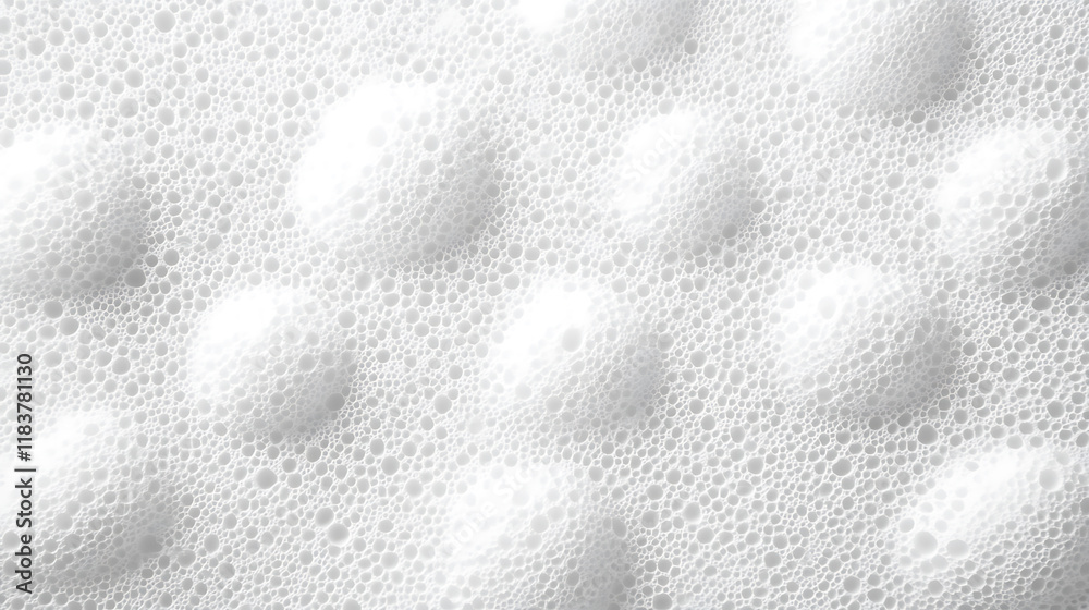 Poster white polystyrene foam texture background