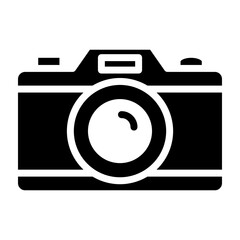 Camera Glyph Icon Design