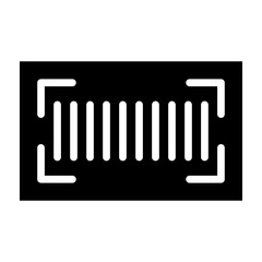 Bar Code Glyph Icon
