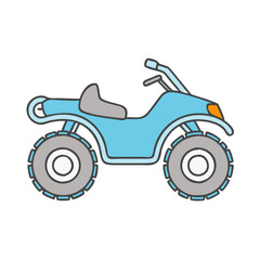 atv all terrain  vector icon, vehicles vector illustration - simple illustration of atv all terrain  perfect for logos, and vehicles-themed designs.
