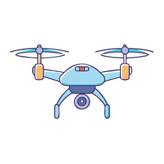 drone vector icon, vehicles vector illustration - simple illustration of drone perfect for logos, and vehicles-themed designs.