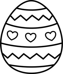 Easter egg line