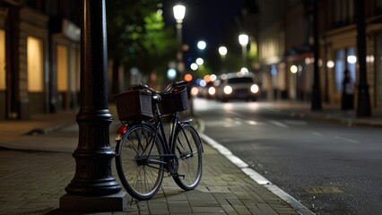 bike on the street