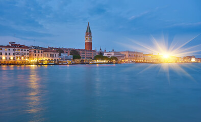 San Marco and Palace Ducate at sunset, Venice