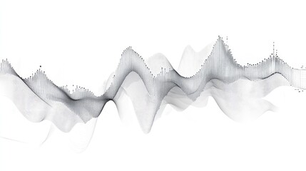 A line graph illustrating stock price movements over a month, with clear data points and smooth curves, set on a light background for clarity.