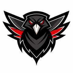 Obraz premium eagle owl with wings