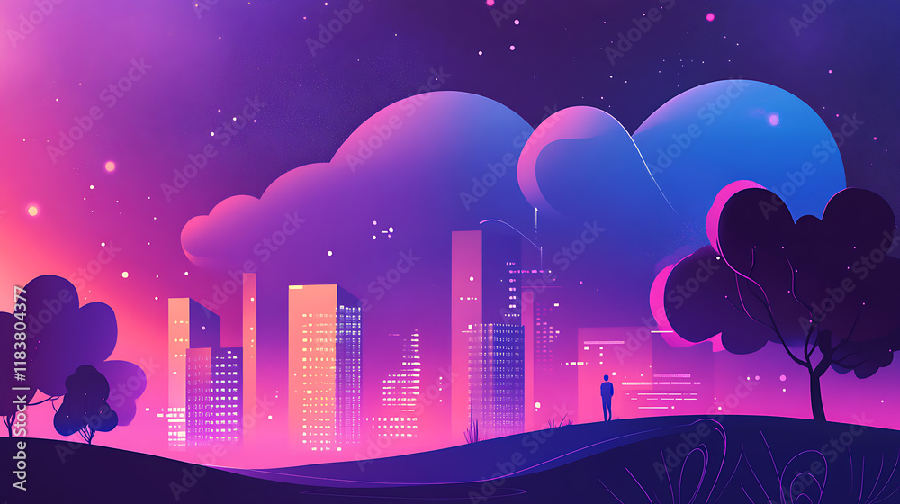 Poster The benefits of cloud computing: technology and internet solutions for data management and storage