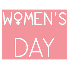 Women�s day icon