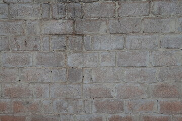 Backdrop - whitewashed wall made of concrete masonry units