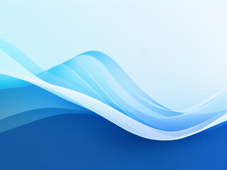 Abstract blue data flow background