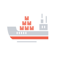 Naklejka premium Shipping icon