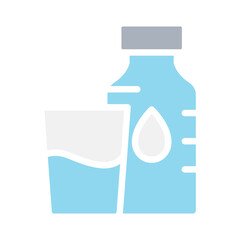 Drinking water icon