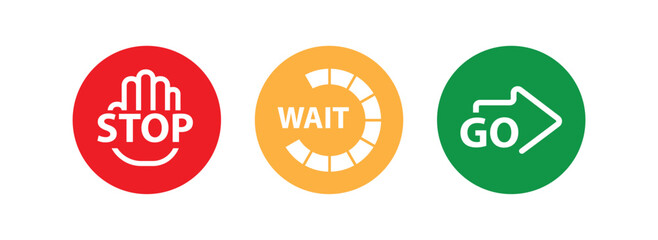 go wait stop sign	