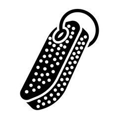 Pumice Stone Glyph Icon Design