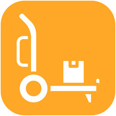 Box Carrier vector icon illustration of Business & Economy iconset.