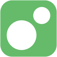 Circle vector icon illustration of School iconset.