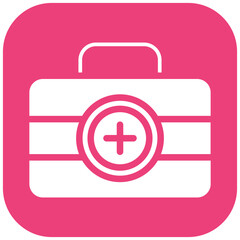 Medical Kit vector icon illustration of Soccer iconset.