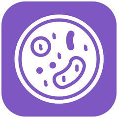 Plant Cell vector icon illustration of Lab iconset.