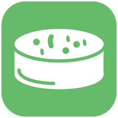 Petri Dish vector icon illustration of Lab iconset.