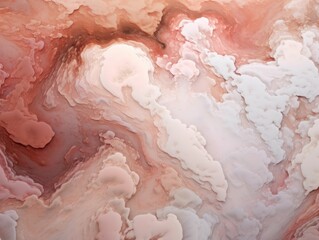 Fototapeta premium Pink marble ink paint abstraction.