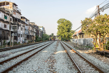 railway in the city