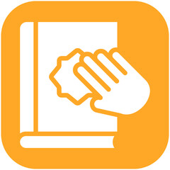 Oath vector icon illustration of Law & Legislation iconset.