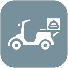 Food Delivery vector icon illustration of Gig Economy iconset.