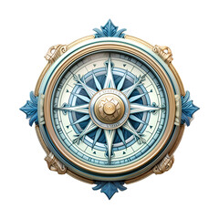 Winter Hiking Clipart Vector Illustration