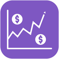 Economics vector icon illustration of Generation Gap iconset.