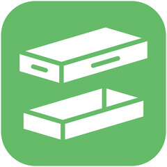 Box vector icon illustration of Fashion Ecommerce iconset.