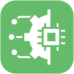 Technology vector icon illustration of Robotics iconset.