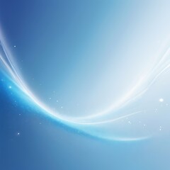 Bright and refreshing blue background with a smooth gradient , Banner or festive background. Ai Generated