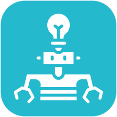 IQ vector icon illustration of Robotics iconset.