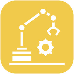 Automation vector icon illustration of Robotics iconset.